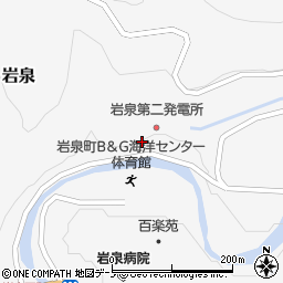 岩手県下閉伊郡岩泉町岩泉片畑2-2周辺の地図