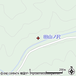田山ノ沢周辺の地図