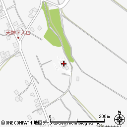 秋田県潟上市昭和大久保北野街道下49周辺の地図
