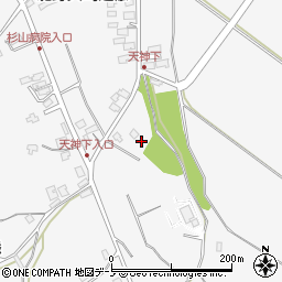 秋田県潟上市昭和大久保北野街道下9周辺の地図