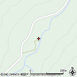 岩手県下閉伊郡岩泉町穴沢小沢周辺の地図