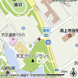「道の駅」てんのう公衆トイレ周辺の地図