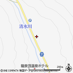 岩手県下閉伊郡岩泉町岩泉沢廻56-4周辺の地図