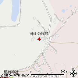 株山公民館周辺の地図