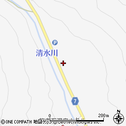 岩手県下閉伊郡岩泉町岩泉沢廻57-15周辺の地図