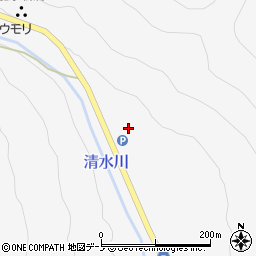 岩手県下閉伊郡岩泉町岩泉沢廻61周辺の地図