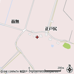 秋田県潟上市昭和豊川槻木周辺の地図