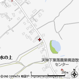 秋田県潟上市昭和大久保北野大崎道添212周辺の地図