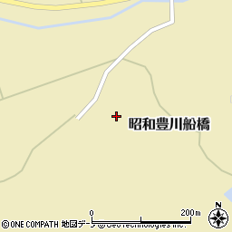 秋田県潟上市昭和豊川船橋堤沢周辺の地図