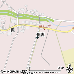 古井内大久保停車場線周辺の地図