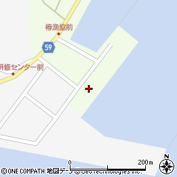 秋田県漁業協同組合　椿支所周辺の地図