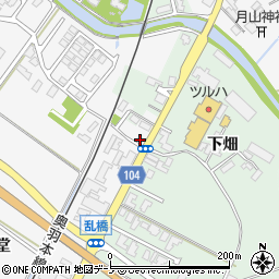 秋田県潟上市昭和大久保阿弥陀堂20周辺の地図