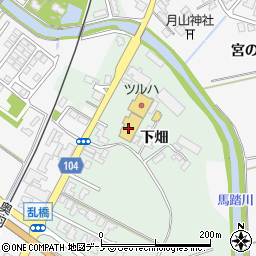 コメリハード＆グリーン秋田昭和店周辺の地図