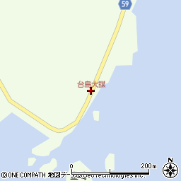 台島大謀周辺の地図