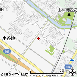 秋田県潟上市昭和大久保阿弥陀堂131-1周辺の地図