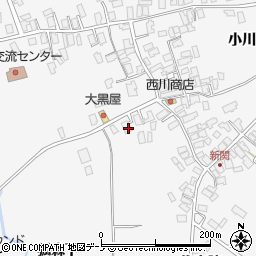 秋田県潟上市昭和大久保新関堰の外59-5周辺の地図