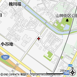 秋田県潟上市昭和大久保阿弥陀堂133周辺の地図
