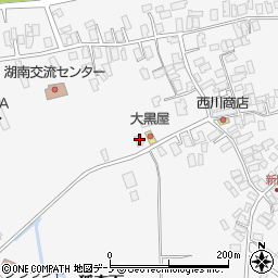 秋田県潟上市昭和大久保新関堰の外59周辺の地図