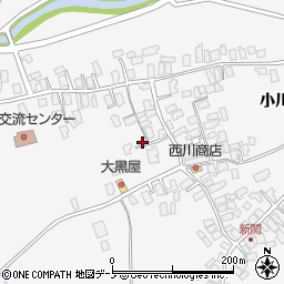 秋田県潟上市昭和大久保新関堰の外47周辺の地図