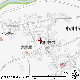 秋田県潟上市昭和大久保新関堰の外12周辺の地図