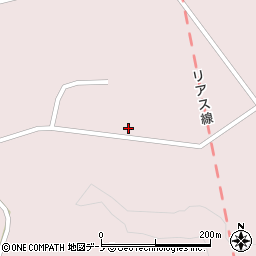 岩手県下閉伊郡岩泉町小本大牛内91-5周辺の地図