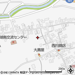 秋田県潟上市昭和大久保新関堰の外39周辺の地図