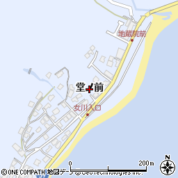 秋田県男鹿市船川港女川（堂ノ前）周辺の地図