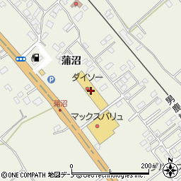 ダイソー秋田天王ＳＣ店周辺の地図