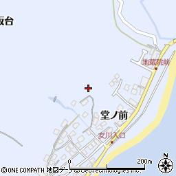 秋田県男鹿市船川港女川堂ノ前37周辺の地図