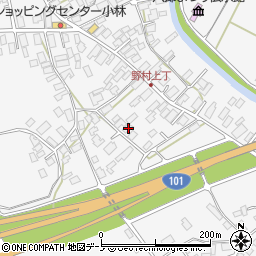 秋田県潟上市昭和大久保北野大崎道添130周辺の地図