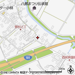 有限会社山形ヂーゼル　秋田営業所周辺の地図