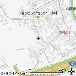 秋田県潟上市昭和大久保北野大崎道添176周辺の地図