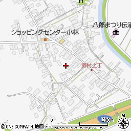 秋田県潟上市昭和大久保北野大崎道添175周辺の地図