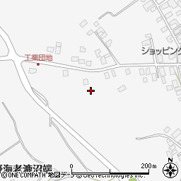 秋田県潟上市昭和大久保北野蓮沼前山48周辺の地図