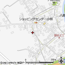 秋田県潟上市昭和大久保北野大崎道添177-3周辺の地図