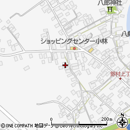 秋田県潟上市昭和大久保北野大崎道添177-2周辺の地図