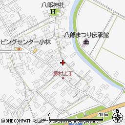 秋田県潟上市昭和大久保北野大崎道添159周辺の地図