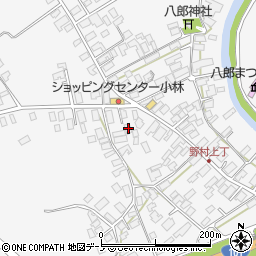 秋田県潟上市昭和大久保北野大崎道添173-13周辺の地図