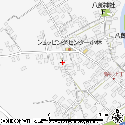 秋田県潟上市昭和大久保北野大崎道添177周辺の地図