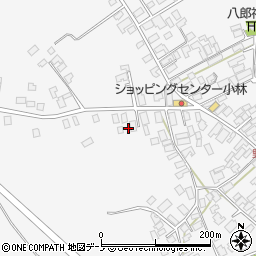 秋田県潟上市昭和大久保北野大崎道添178周辺の地図