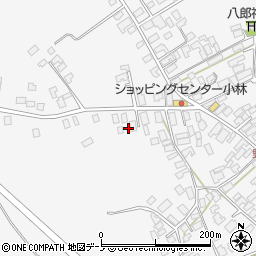 秋田県潟上市昭和大久保北野大崎道添178-3周辺の地図