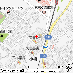 酒田屋菓子店周辺の地図