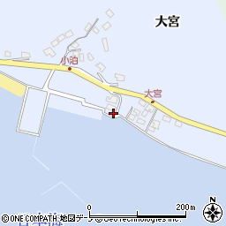 秋田県男鹿市船川港増川小泊95周辺の地図