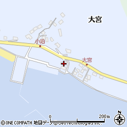 秋田県男鹿市船川港増川小泊94周辺の地図
