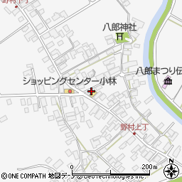 秋田県潟上市昭和大久保北野大崎道添167-1周辺の地図