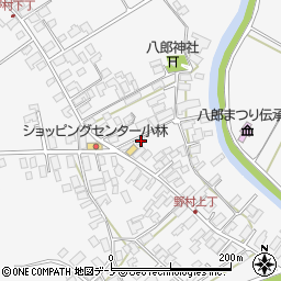 秋田県潟上市昭和大久保北野大崎道添167周辺の地図