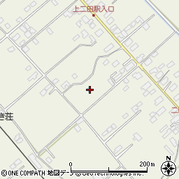 秋田県潟上市天王持谷地25周辺の地図