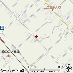 秋田県潟上市天王持谷地31-2周辺の地図