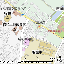 昭和つくし苑周辺の地図