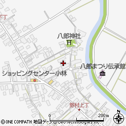 秋田県潟上市昭和大久保北野白洲野137周辺の地図